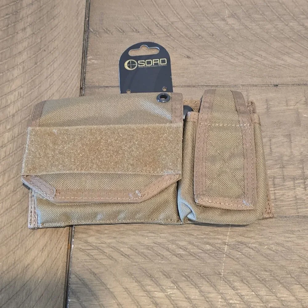 SORD ADMIN PANEL - TACTICAL ADMIN POUCH / COMMAND PANEL COYOTE Tan